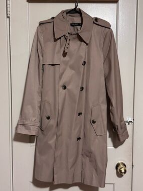 Ralph Lauren Beige Trench Coat with Black Label